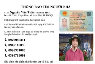 Ảnh tìm kiếm: Nhờ mọi người giúp đỡ tìm anh em ạ