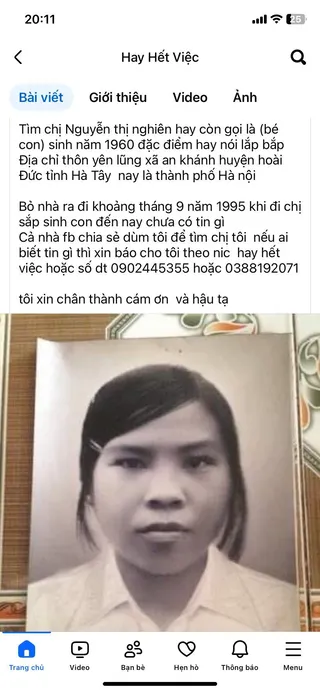 Ảnh tìm kiếm: Tìm người nhà: Rằng sẽ tìm được bác . E xin nhờ các quý a chị gần xa cả nước có thấy đc…